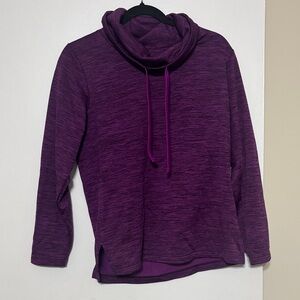 Columbia Women's Rich Purple Cowl Neck Sweater